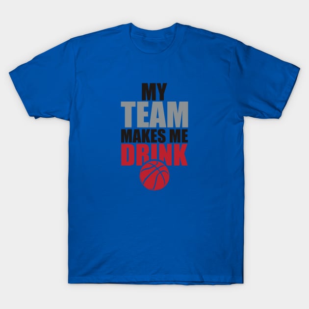 NBA Toronto Raptors Drink T-Shirt by SillyShirts